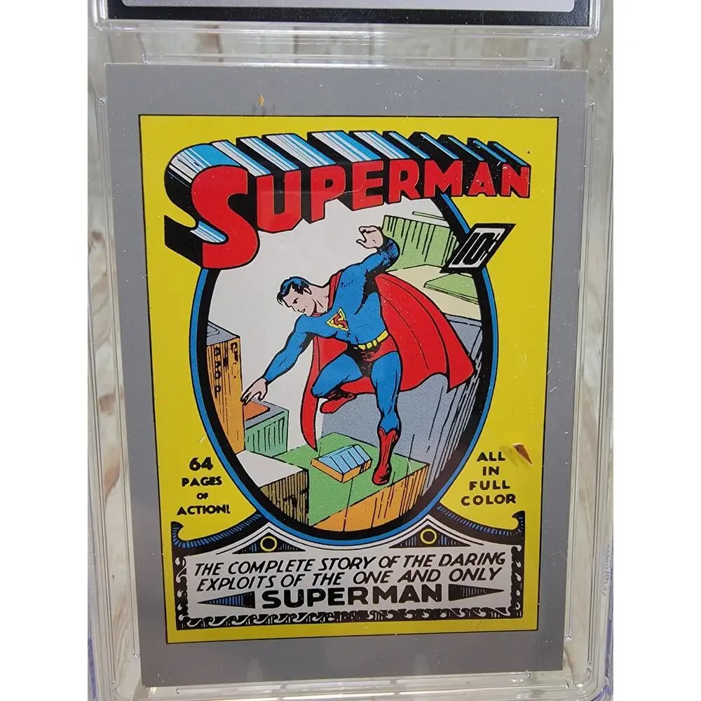 1992 Impel DC Comics DC Cosmic Superman #1 #177 CGC 8